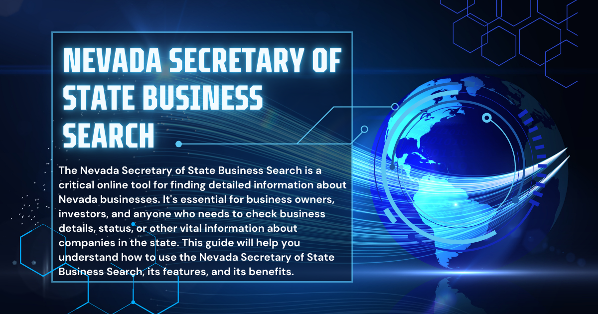 Nevada Secretary of State Business Search