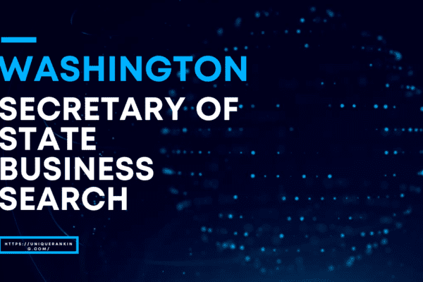 Washington Secretary of State Business Search